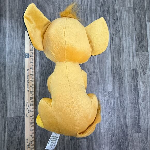 Disney Lion King Simba Plush Just Play Stuffed Animal Yellow Toy Doll Disney - Picture 5 of 5